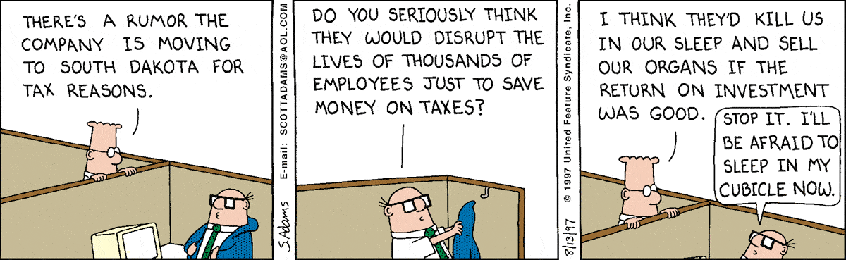 Dilbert Cartoon